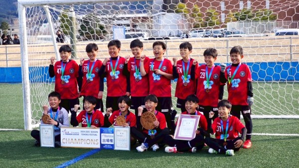 優勝 なかのFC(宮城県第2位)