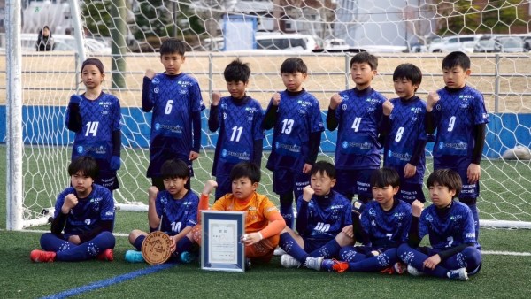 準優勝 YUKI FOOTBALL ACADEMY(宮城県4位)